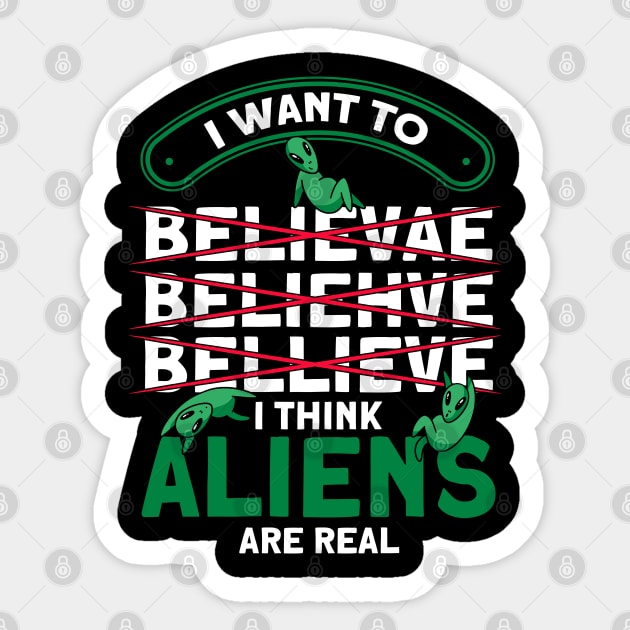 Space Outfit Introvert Alien Abduction Sticker by Toeffishirts